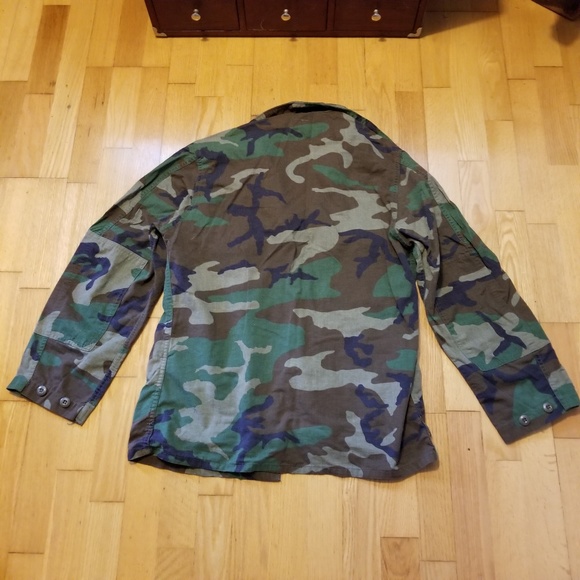 US Marines Woodland Camouflage Flak Jacket - Picture 2 of 5